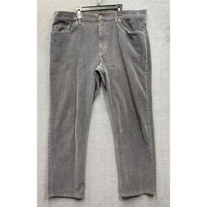 Jos. A. Banks 1905 Corduroy Pants Mens 5 Pocket Tailored Fit Gray 38X30